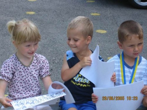 Loučení dětí z MŠ - 28.6.2005